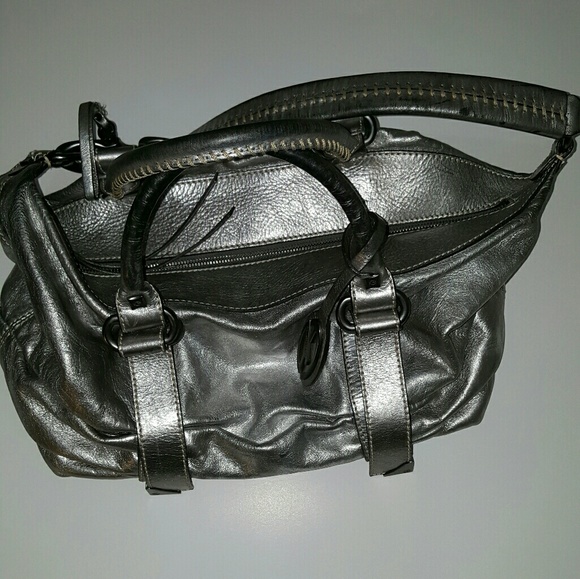 Francesco biasia metallic black bag - Picture 3 of 8